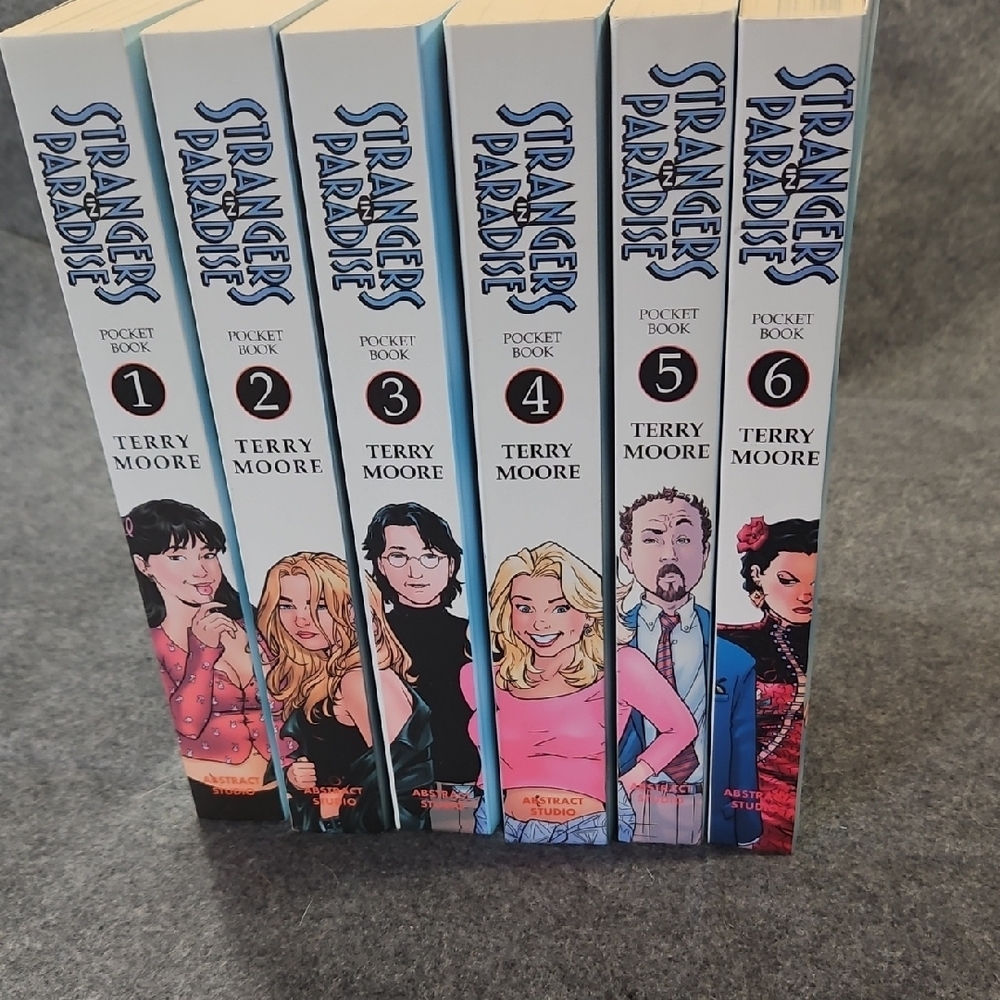 Strangers in Paradise Pocket Book Set Volumes 1-6
